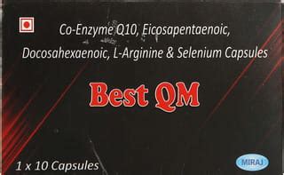 Buy Best Qm Strip Of 10 Capsules Online & Save Up to 24% at PharmEasy