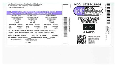 COMPRO- prochlorperazine suppository
