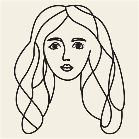 Face Outline Drawing