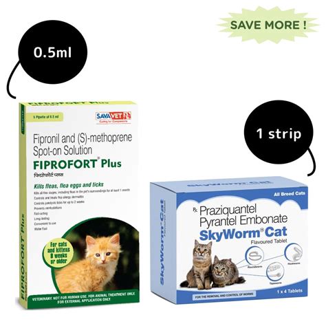 Cat Dewormer and Tick & Flea Control Spot On Combo – Paw Store