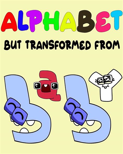 ALPHABET TRANSFORMED (Baby & Sponge Version) FUNNY PICTURES BOOK FOR ...