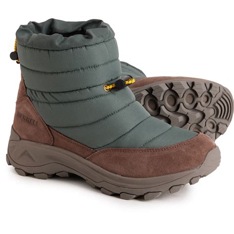 Merrell Winter Moc Zero Tall Boots (For Men) - Save 69%