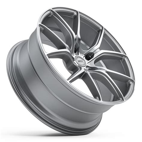 GT FORM VENOM SILVER MACHINED FACE 19X8.5 5X114.3 WHEEL WHEEL | CNC Wheels