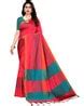 Buy Red Sarees for Women by SATRANI Online | Ajio.com