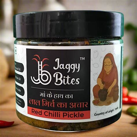 Red Chilli Pickle – Jaggy Bites