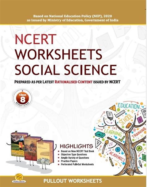 NCERT Worksheets Social Science-8 – P.P. Books Private Limited