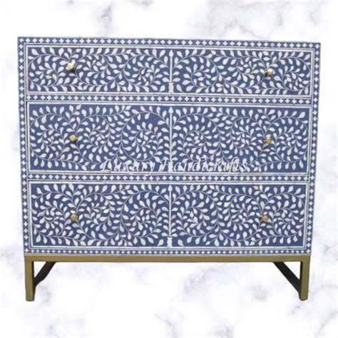 Bone Inlay - Chest of Drawers | Cabinet – Luxury Handicrafts