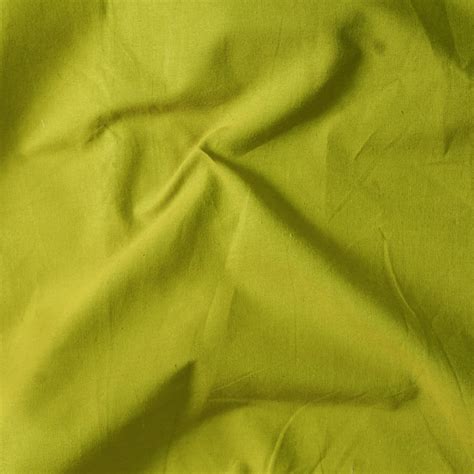 Pure Cotton Gamthi Plain Light Green Fabric – Sanskruti