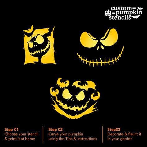 Jack Skellington Printable Stencil - Printable Stencils