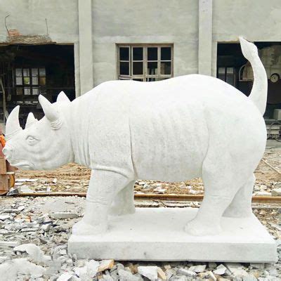 白犀牛雕塑过程|手工艺|手办/模玩|柳叶刀六爷 - 原创作品 - 站酷 (ZCOOL)