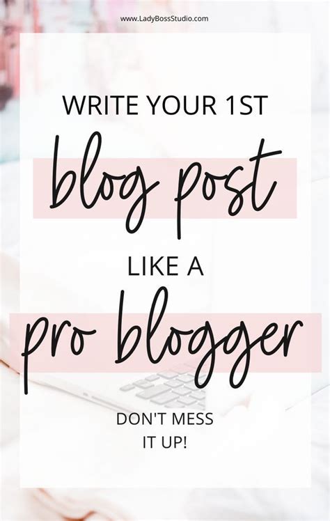 Image result for How to Write Your First Blog Post