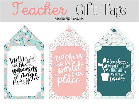 Teacher Gift Certificate