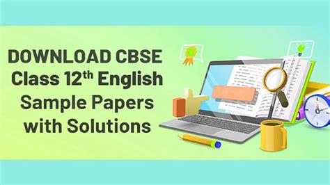 CBSE Class 12 English Sample Papers 的图像结果