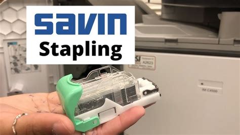 How To Add And Replace Staples On Your Ricoh Copier ||, 55% OFF