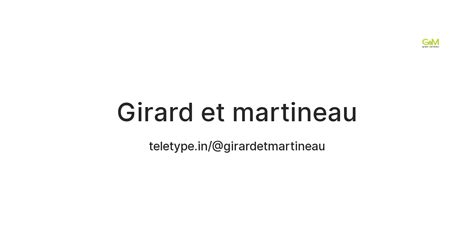 Girard et martineau — Teletype