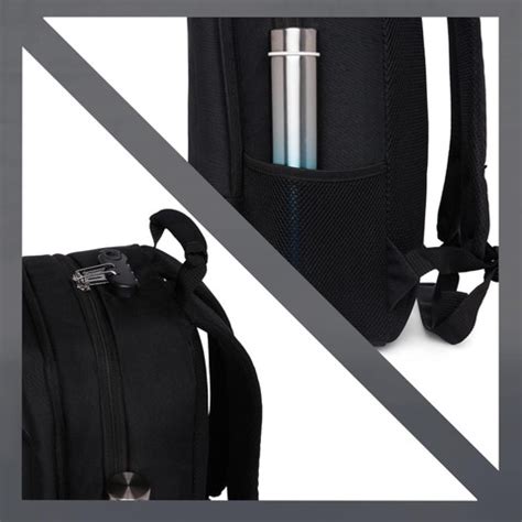 FUR JADEN Anti Theft Number Backpack Bag with 15.6 Inch Laptop , USB ...