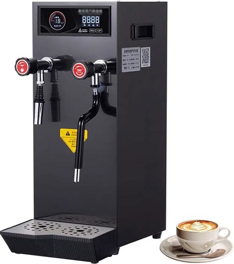 Amazon.com: Commercial Milk Frother,12L Automatic Steam Boiling Water ...