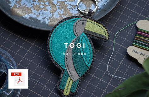 Image result for Leather Key Chain Pattern