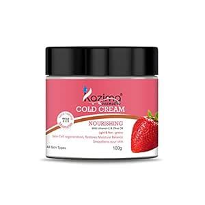 KAZIMA Nourishing COLD CREAM (100g) with Vitamin-E & Olive Oil : Amazon ...