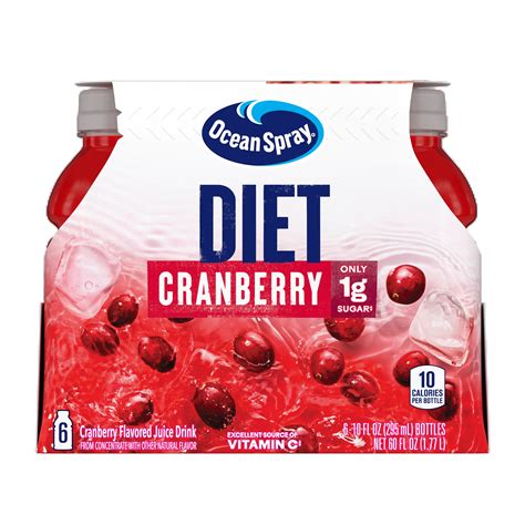 Ocean Spray® Diet Cranberry Juice Drink - Low Calorie, Nutritious