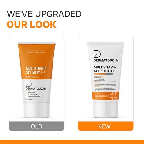 Multivitamin SPF 50 PA+++ Sunscreen Gel 30g – DERMATOUCH