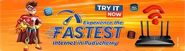 C Fibernet - Top Broadband internet Connection in Pondicherry