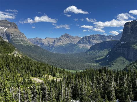 Glacial U Shaped Valley