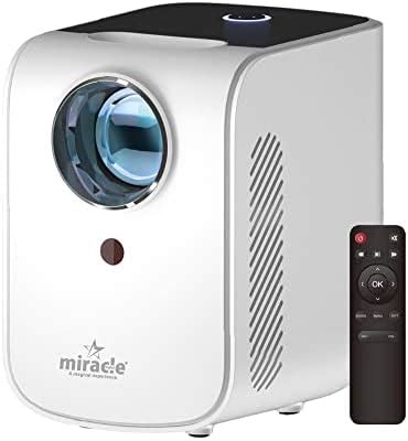 Lifelong Minipix Smart Projector for Home, Native 720p HD with 4K ...