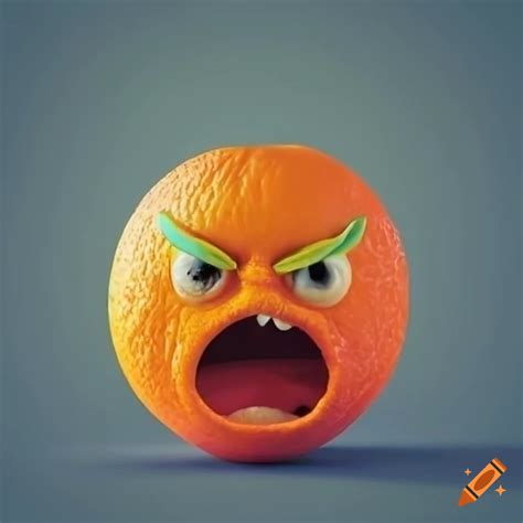 Cute lemon with a smiley face on Craiyon