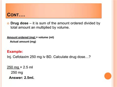 DRUG DOSAGE CALCULATION IN PEDIATRICS BY MANISHA THAKUR | PPTX