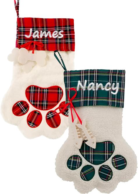 Amazon.com: Personalized Christmas Stockings (18 inch) - Custom ...