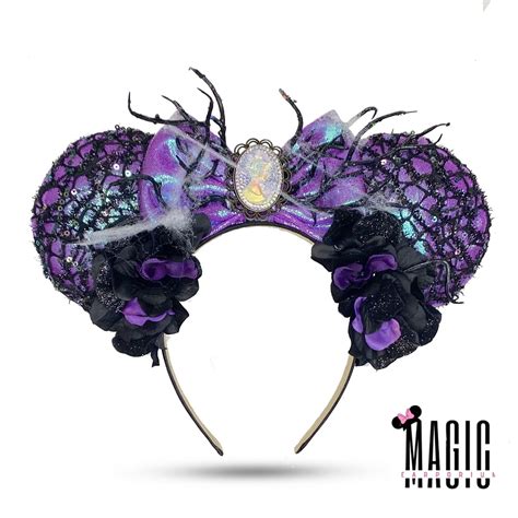 Haunted Mansion Inspired Ears Villain Halloween Disney Ears Minnie Ears ...