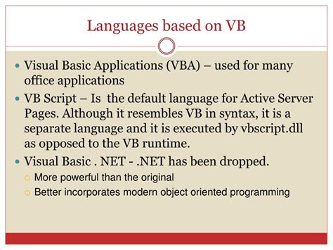 Image result for Evolution of Visual Basic