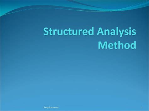 Image result for Structured Analysis Example