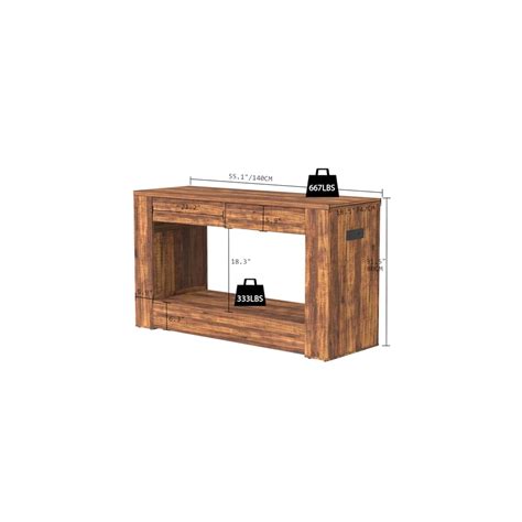 FUXJUM 55-75 Gallon Fish Tank Stand with Power Outlets & India | Ubuy