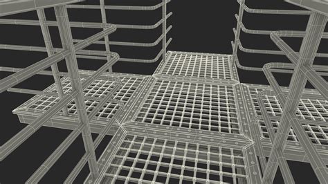 3D Mezzanine Catwalk Crossroads model | 3D Molier International