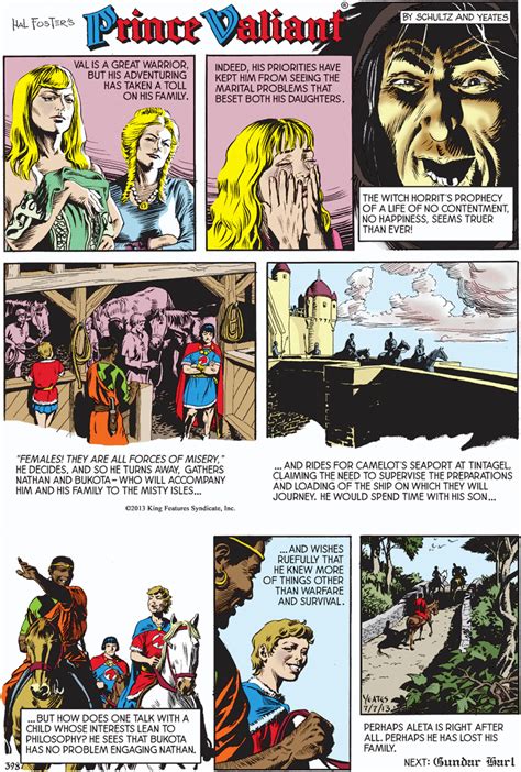 Old-fashioned Comics: Hal Foster's Prince Valiant Sunday Strips 2013 ...