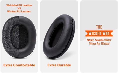 WC Wicked Cushions Replacement Ear Pads for Sony MDR 7506 | Softer ...