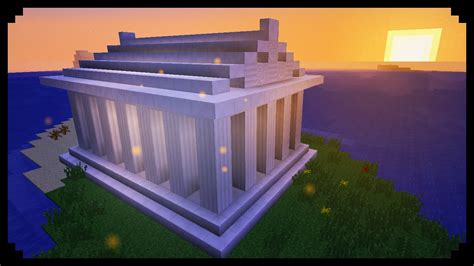 Image result for Greek Temple Minecraft Tutorial