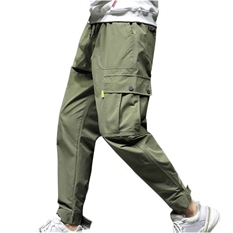 Fanxing Big and Tall Cargo Pants Men's Summer Lightweight Hiking Pants ...