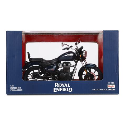Royal Enfield Scale Model Meteor 350 Stellar (Blue)– Moto Central