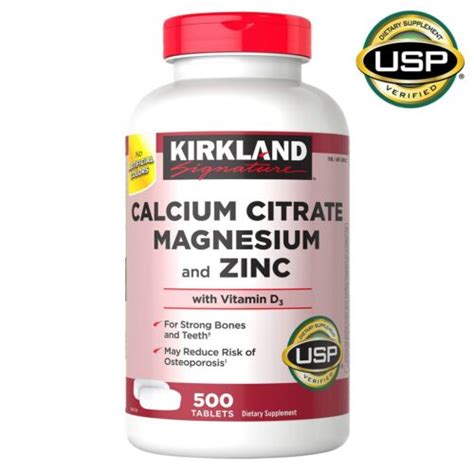 Kirkland Signature Calcium Citrate Magnesium and India | Ubuy