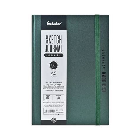 SCHOLAR, Sketch Journal - ADVANCED | 48 Sheets | 170 gsm. – OXFORD ...