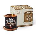 Dukhni Brass Tree Of Life Bakhoor Burner | Smokeless Burner With Candle ...