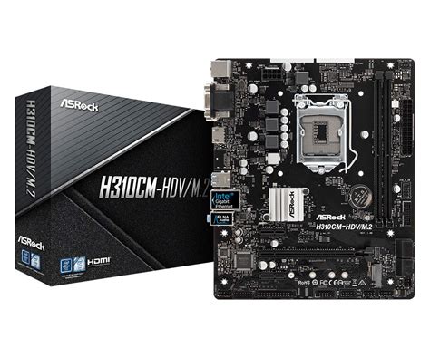 ASRock H310CM-HDV/M.2 Motherboard