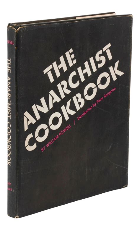 The Anarchist Cookbook von Powell, William; P. M. Bergman [Introduction ...