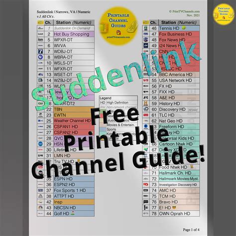 Suddenlink Channel Guide