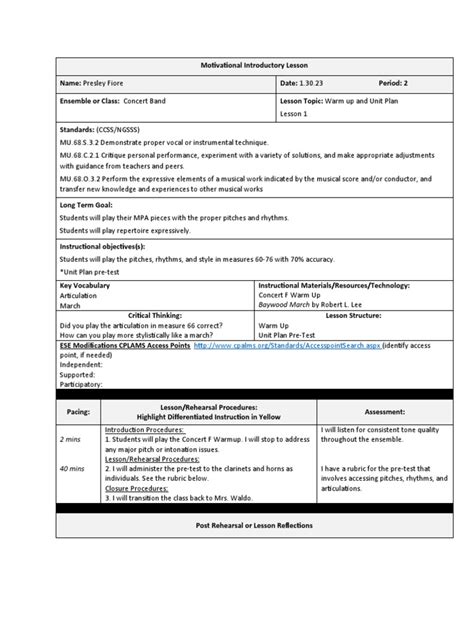 Image result for Lesson Plan Assessment Examples