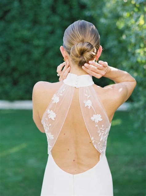 10 Low Bun Wedding Hairstyles for Every Type of Bride