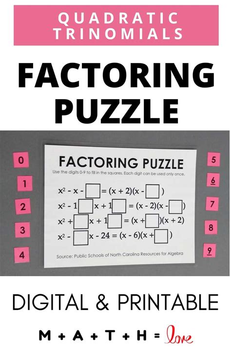 Image result for Factorization Math Tricks